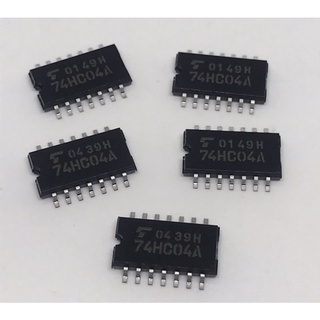 74HC04A  SMD  SIZE:5.2MM แพ็ค5ตัว