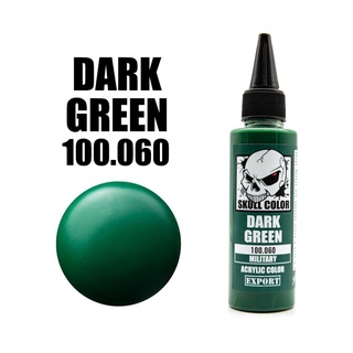 SKULL COLOR 60 ml. MILITARY Dark Green 060