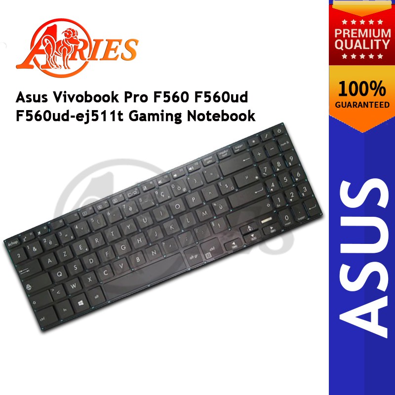 Asus Vivobook Pro F560 F560ud F560ud-ej511t แป้นพิมพ์แล็ปท็อปโน้ตบุ๊คสําหรับเล่นเกม