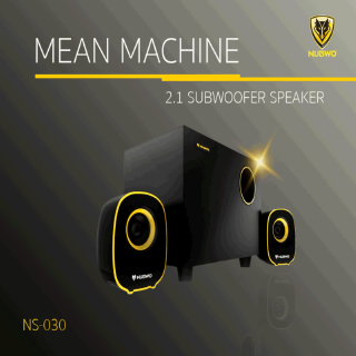 ลำโพง NUBWO USB Speaker 2.1 Mean Machine NS-030