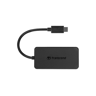 Transcend USB Type-C 4-Port Hub Hubs HUB2C. เหมาะอย่างยิ่งสำหรับใช้กับคอมพิวเตอร์ แล็ปท็อป และอุปกรณ์พกพา.