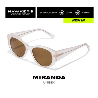 HAWKERS Sand Olive MIRANDA Sunglasses for Men and Women, unisex. UV400 Protection. Official product designed in Spain HMIR21HEX0