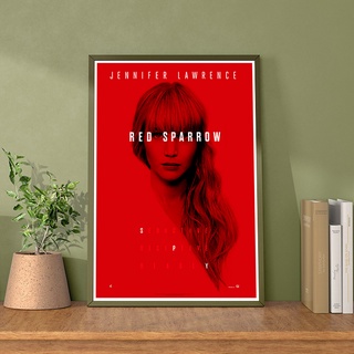 Red Sparrow Poster (2018) : Jennifer Lawrence โปสเตอร์ภาพขนาด 33X48 cm