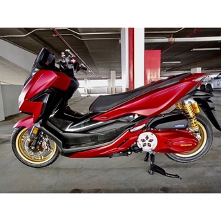 เบาะ Honda Forza 300/350 ปาดบางตอนเดียว #เบาะเเต่ง Forza  (ฟอร์ซ่า) โครงมีเนียน