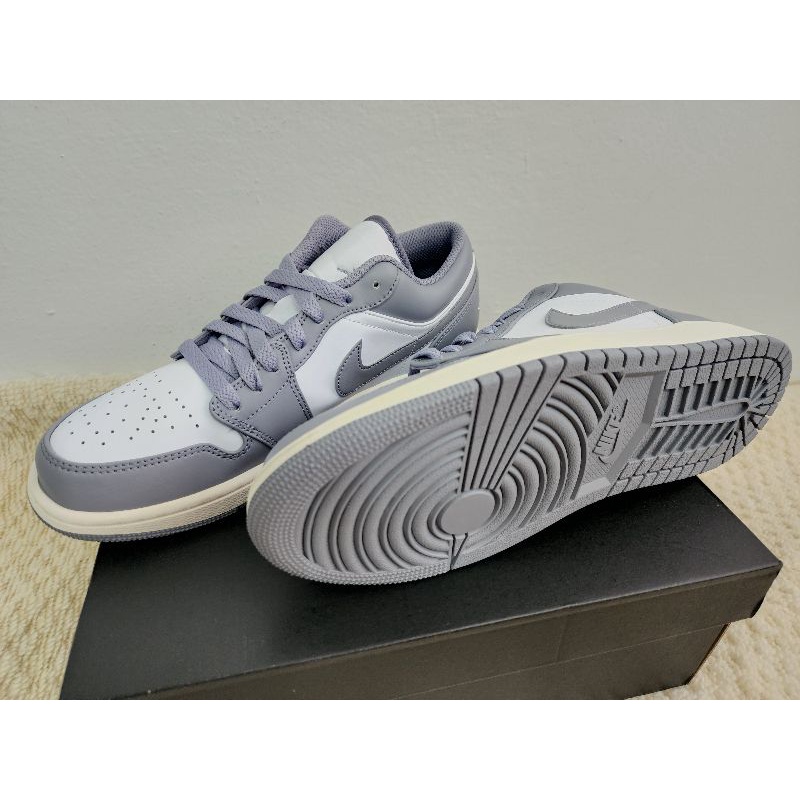 Nike Air Jordan 1 Low Stealth White US9
