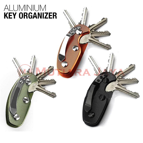 GANTUNGAN พวงกุญแจ KeySmart Key Holder Organizer EDC Key chain
