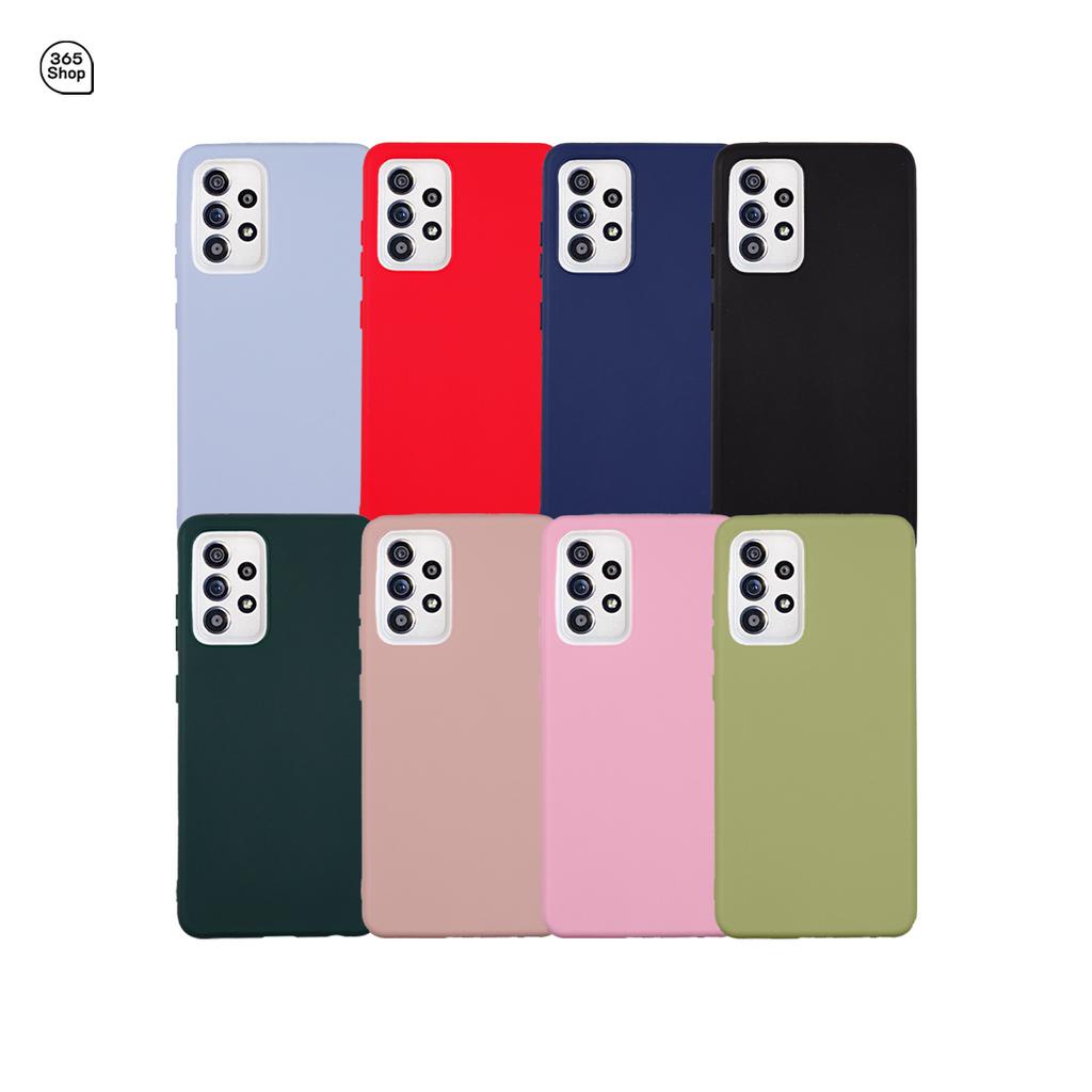 เคส Samsung Galaxy A52 4G 5G A52s 5G เคสซิลิโคนนิ่ม สีพาสเทล TPU บาง
