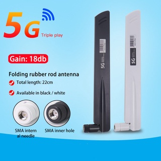 Gain of 18dBi Full-band 3G 4G 5G เสาอากาศขยายสัญญาณ 600-6000MHz 18dBi Gain SMA ตัวผู้ สําหรับเราเตอร์การ์ดเครือข่ายไร้สาย Wifi ความไวแสงสูง