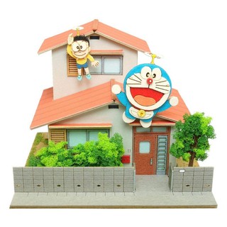 พร้อมส่ง บ้านโนบิตะ บ้านกระดาษคราฟ Sankei Doraemon 1/150 Doraemon and Nobita House Paper Craft Kit บ้านโนบิตะบ้านกระดาษ