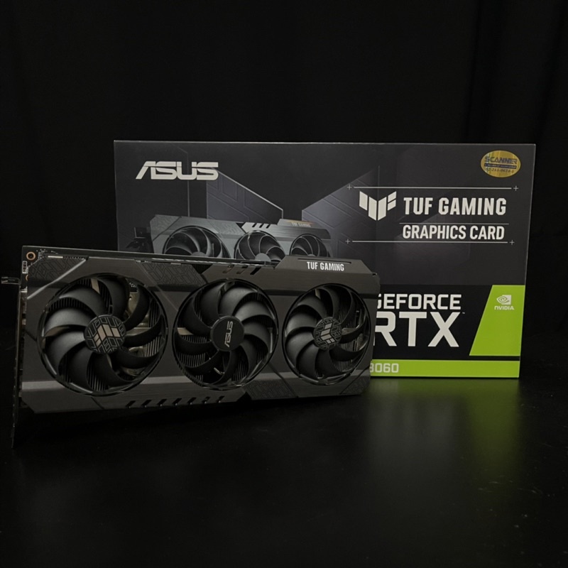 การ์ดจอ ASUS TUF GAMING RTX 3060 OC 12 GB GDDR6 3FAN หล่อๆ ราคาเบาๆ ...