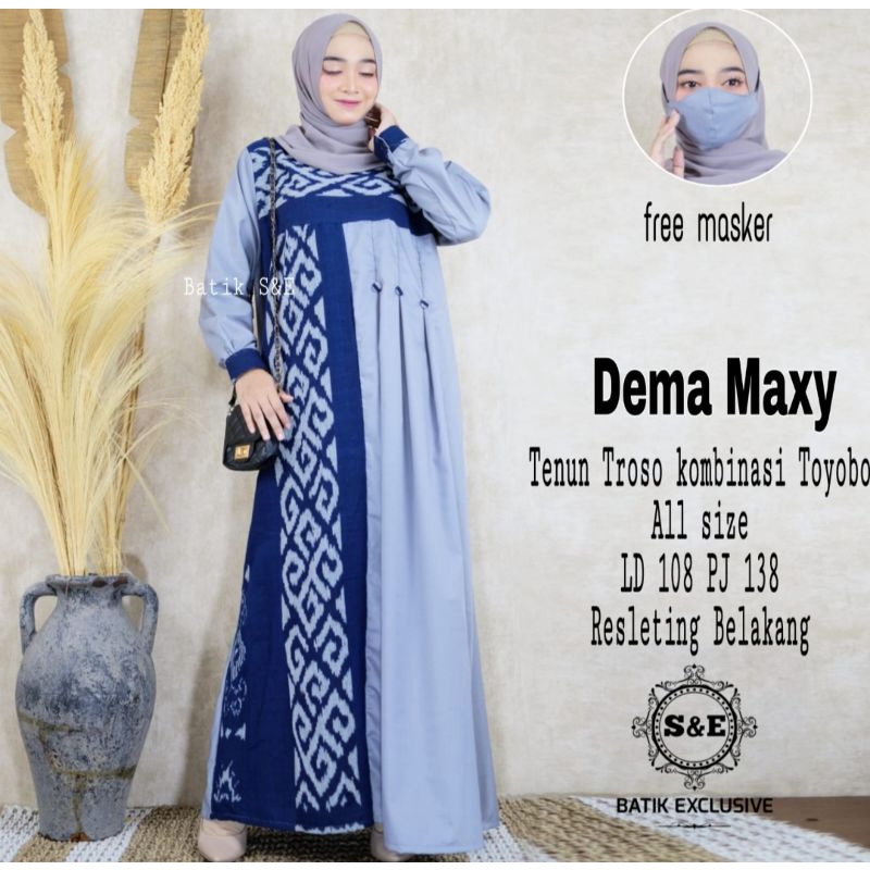 Dema Maxy / TOSO WOVEN GAMIS COMBINATION TOYOBO