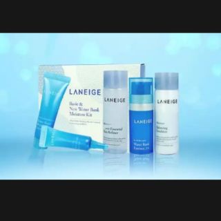 Laneige Basic &amp; New Water Bank Moisture Kit 5 Items แท้ 100%