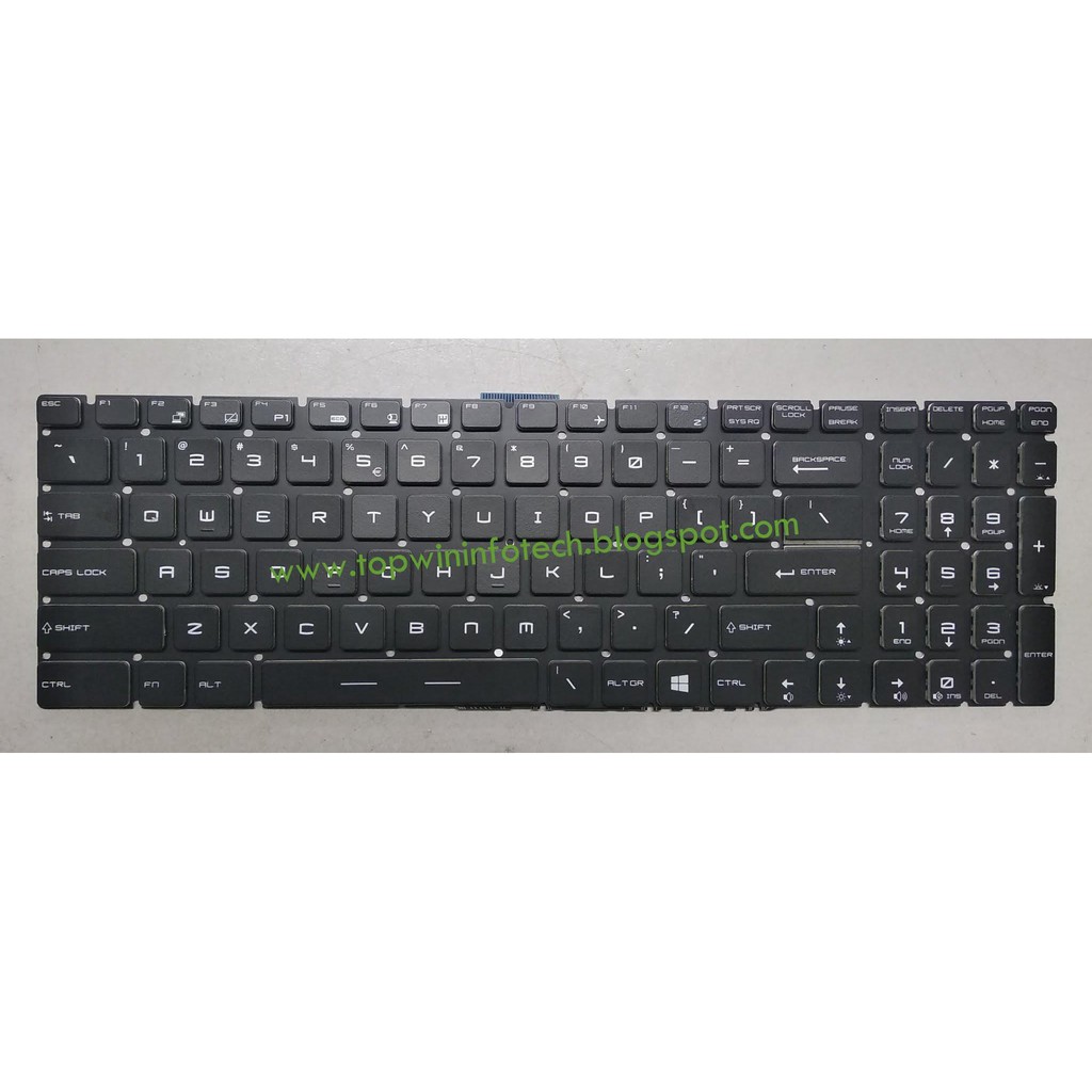 MSI MS16 J2 J3 J4 MS-16 H5 MS-16H4 MS-16J6 คีย์บอร์ด