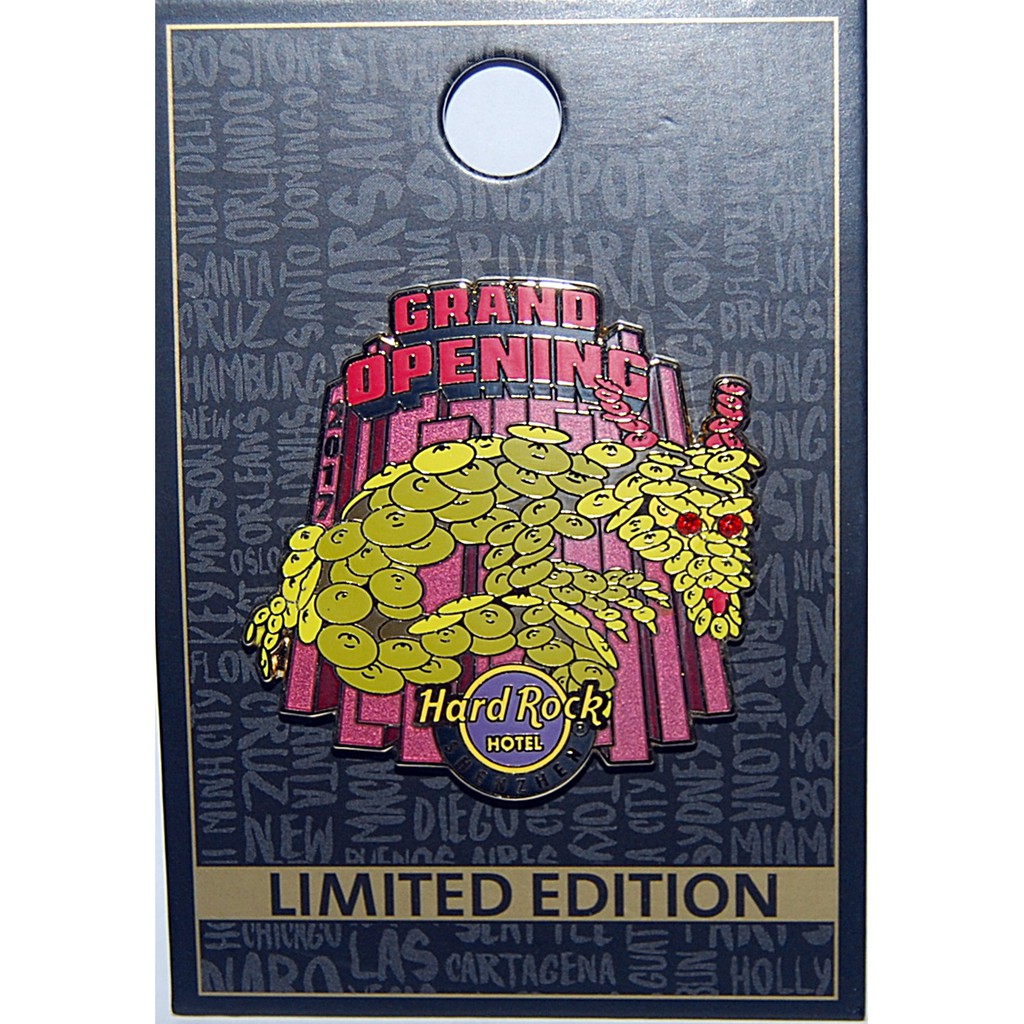 Hard Rock Cafe SHENZHEN HOTEL 2017 Grand Opening Pin