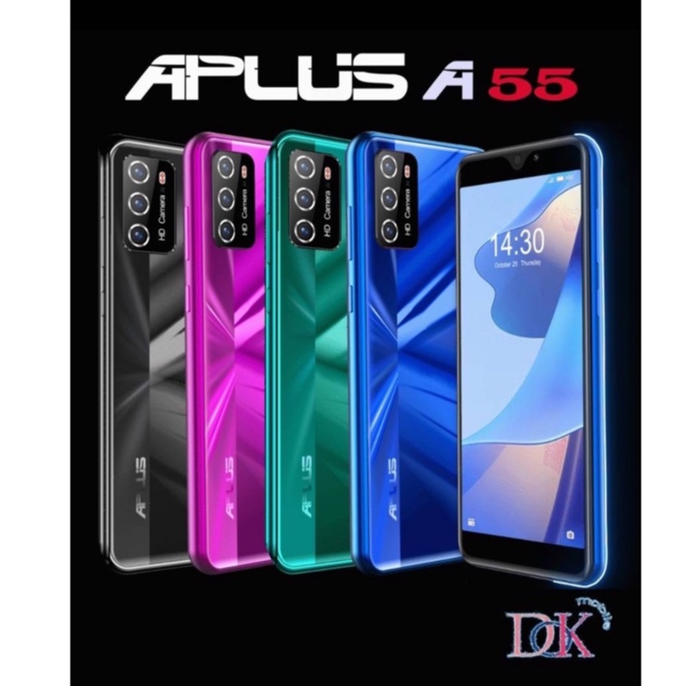 Aplus A55  Android จอ6.0นิ้ว 4G (3GB RAM /32GB ROM) Dual SIM,3500MAh