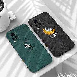 เคส Vivo V21 Case V23E V17 V19 V20 V20SE V20PRO V15 V15PRO V11 V11i V7 V5 V7PLUS Y79โทรศัพท์มือถือ ลายธีมนักบินอวกาศ สําหรับ case