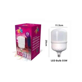 หลอดไฟLED ประหยัดพลังงาน ขั้วE27 ขนาด 45W 55W 65W 85W ⚡️คุณสมบัติ⚡️ หลอดประหยัดไฟ LED วัสดุอย่างดี PP ให้ความสว่างสูง