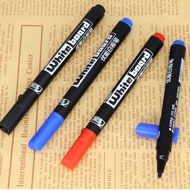 ปากกาไวท์บอร์ด หัว1.5mm ลบออกได้ 3สี เลือกสีได้ (K-0603) ปากกาเขียนกระดาน whiteboard – โปรปัง