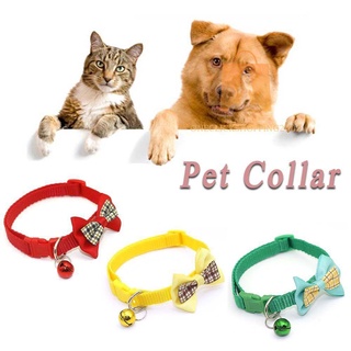 ปลอกคอแมว ปลอกคอ ปลอกคอโบ🎀 เนกไท ปลอกคอโบว์ ปลอกคอสัตว์เลี้ยง Pet Collar ปลอกคอแมวน่ารัก โบ โบว์ oc99