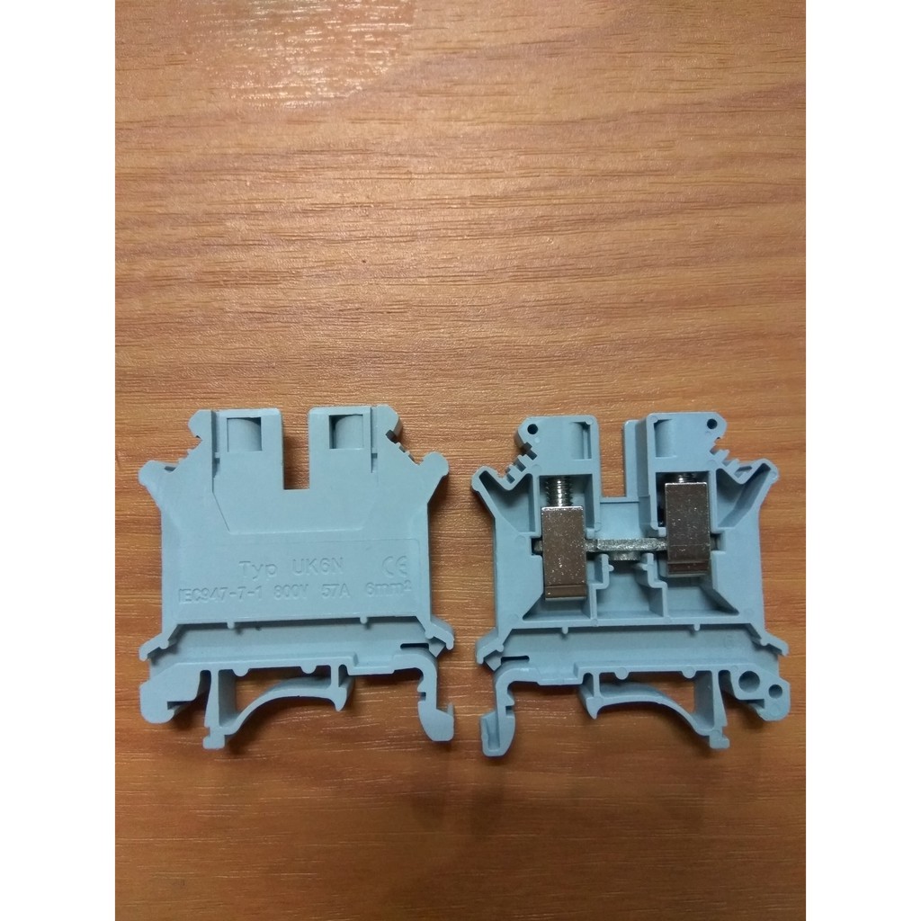 Terminal Block grey type UK 2.5 mm / TUK 3N (เทา)