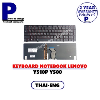 KEYBOARD NOTEBOOK LENOVO Y510P Y500 / ภาษาไทย-อังกฤษ