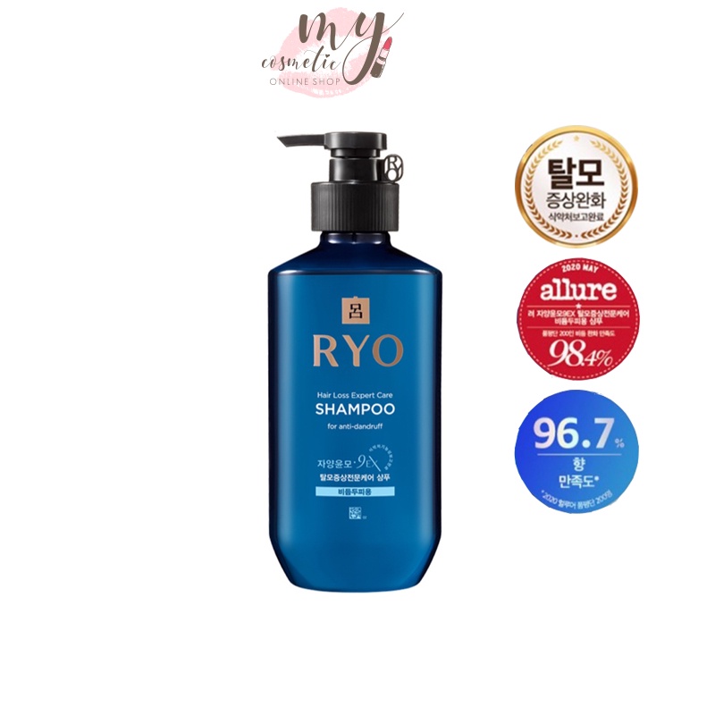 (🌼แท้ / พร้อมส่ง🌼) Ryo Hair Loss Care Shampoo Anti Dandruff Care 400ml.แชมพูสูตรลดรังแค