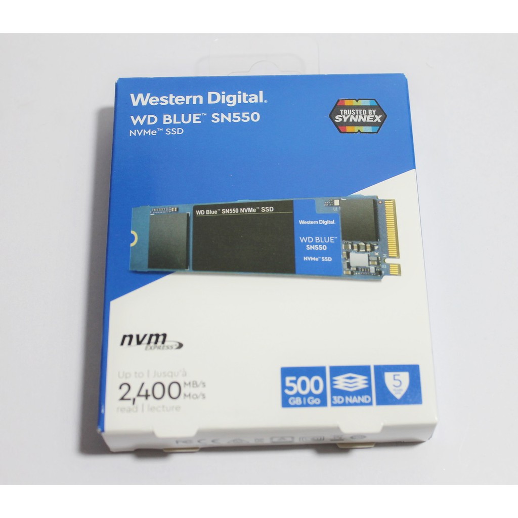 WD Blue SN550 500GB NVMe M.2