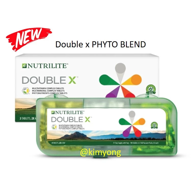 Nutrilite Double X ดับเบิ้ลเอ็กซ์ Phyto blend แบบรีฟิล และแบบมีตลับยา
