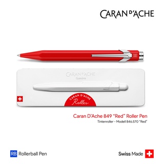 Caran DAche 849 "Red" Roller Pen - ปากกาโรลเลอร์บอลล์คารันดัช 849