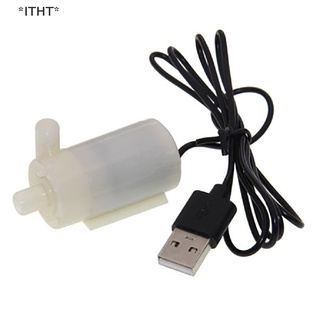 [[ITHT]] ปั๊มน้ําพุไมโคร USB ขนาดเล็ก สําหรับตู้ปลา [ขายดี