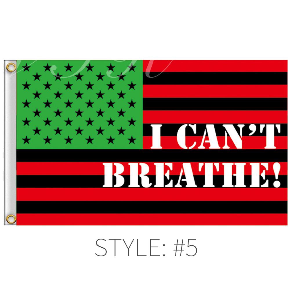 Details about / 10PCS I CAN/'T BREATHE Flag Banner Wall Hanging Advertising Flags American Black