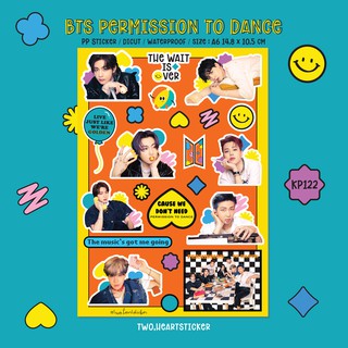 สติ๊กเกอร์ BTS permission collection สติ๊กเกอร์ บีทีเอส