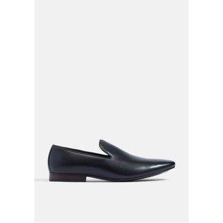 Mac&amp;Gill leather formal and casual black shoes รองเท้าโลฟเฟอร์ Ian Sleek Formal