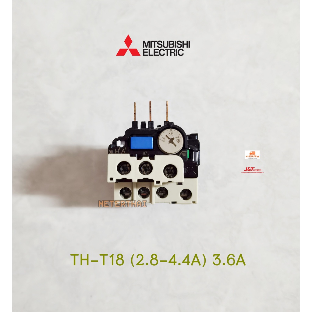 MITSUBISHI โอเวอร์โหลด Overload Relay TH-T18 3.6A (2.8-4.4A )