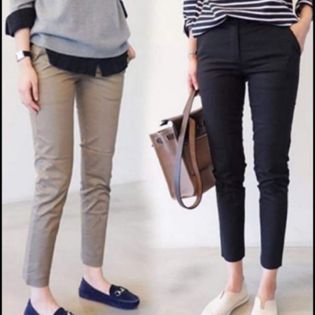 กางเกง 7 ส่วน ผ้าดับเบิ้ล [พร้อมส่ง]