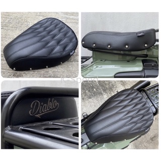 เบาะแต่ง Diabolus Special ลายผสม For Honda CT125 รุ่นพิเศษมีลายปัก Diablo