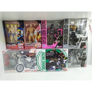 โมเดลฟิกเกอร์เเท้100% มาร์สไรเดอร์เเท้ s.h.figurts kamenrider ,kikuman