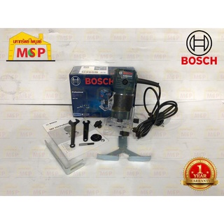 Bosch บ๊อช เครื่องเซาะร่องไม้ 2 หุน GKF 550 550W 33000 RPM #06016A00K0 ทริมเมอร์ เซาะร่องไม้ เซาะร่อง ทิมเมอร์