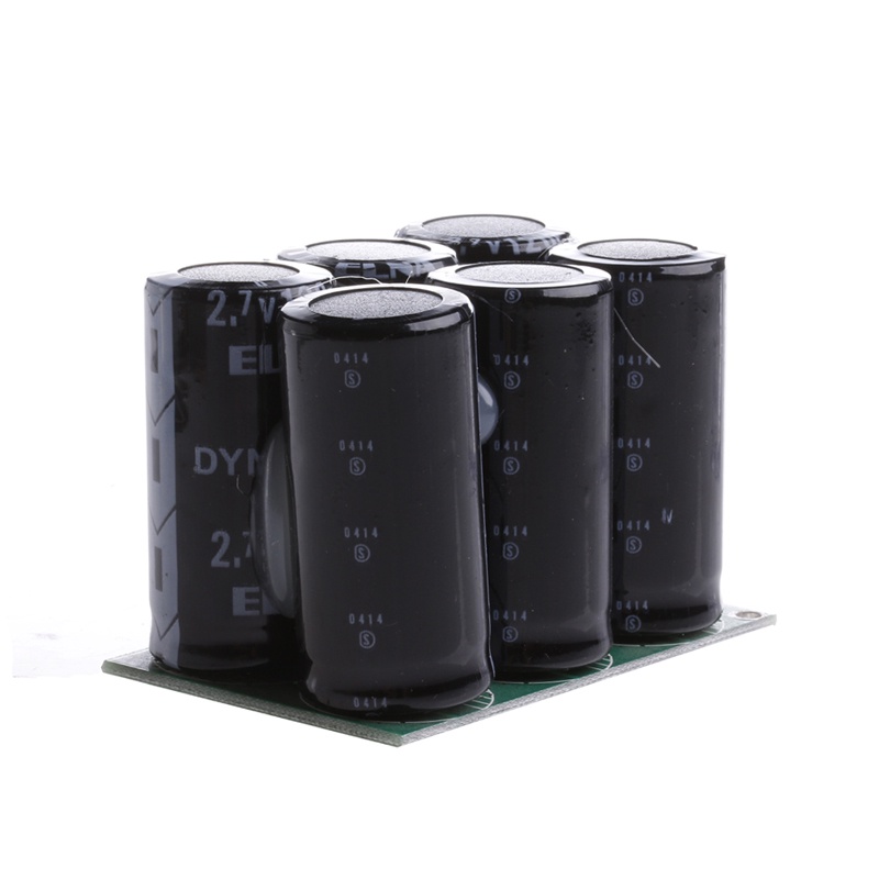 HL Capacitor 2 7V 120F 6 ชิ้น Super Capacitor สําหรับโมดูลบอร์ดป้องกัน
