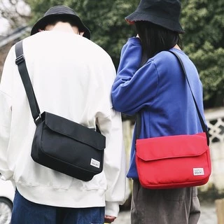 (ส่งด่วน)xspeedfashion(X1659) กระเป๋าสะพายสะพายไหล่ ผ้าโพลีเอสเตอร์ไม่มีช่องซิปด้านหลัง