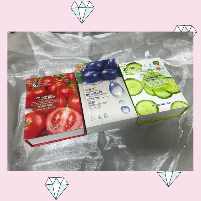 มาร์คหน้า 3D EAST-SKIN BY BELOV แบบแผ่น