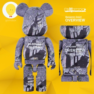 gachabox Bearbrick Benjamin Grant Overview Tokyo 1000% - Be@rbrick Medicom Toy แบร์บริค ของแท้ พร้อมส่ง