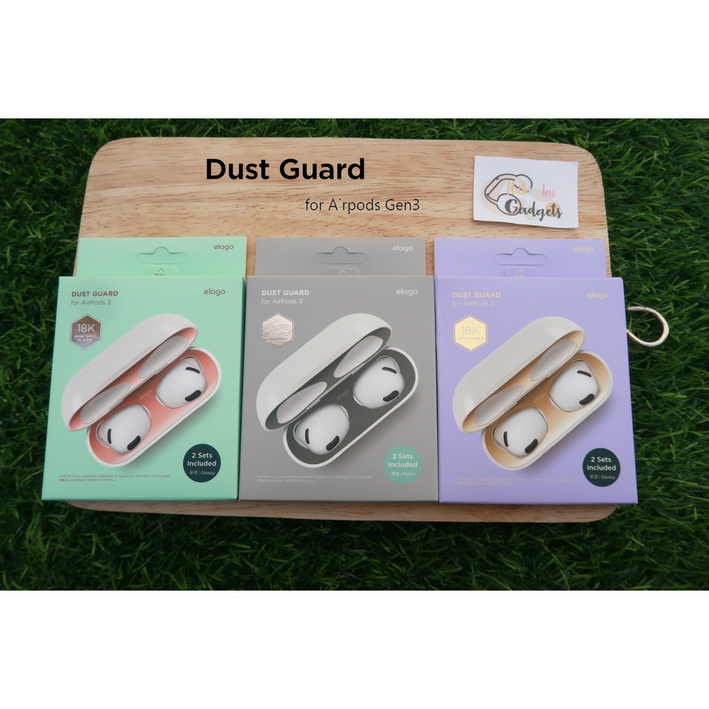 <พร้อมส่ง> Elago Dust Guard for Airpod Gen3 แผ่นกันฝุ่นสำหรับแอร์พอร์ท Gen3