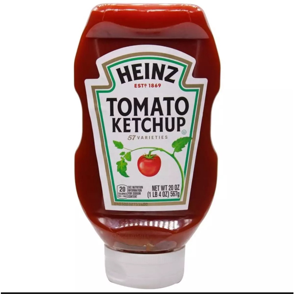 ไฮนซ์ ซอสมะเขือเทศ 567กรัม Heinz Ketchup