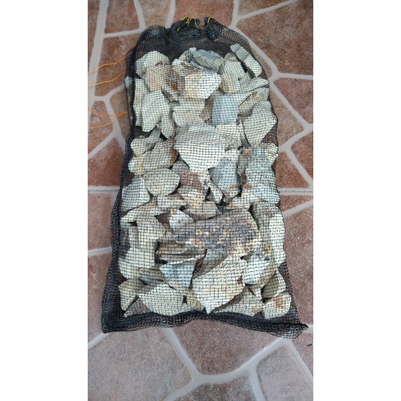 Zeolite zeolite zeolite หิน 4 กก. + เครื่องกรองน้ําตาข่ายกรองบ่อปลาคาร์ฟ