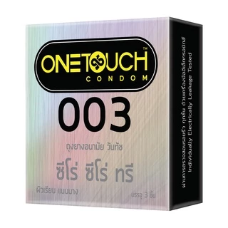 Onetouch Condom ถุงยางอนามัยวันทัช 🎈เริ่มต้น 10 บาท🎈 เลือกแบบได้ คละกันได้ ของแท้100% ขนาด49-56 มม.
