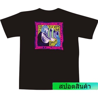 เสื้อยืดพิมพ์ลายกราฟฟิคกราฟฟิค Zodiac Frontprint หลากสีสําหรับตู้เลี้ยงปลา