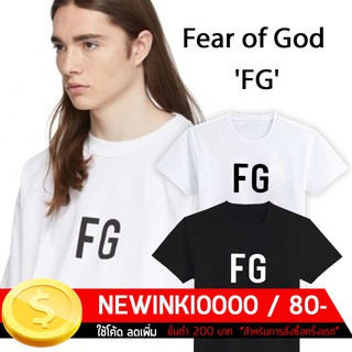 เสื้อยืดสกรีน  Fear of God FG (เฟียร์ ออฟ ก๊อต) (S - 3XL)