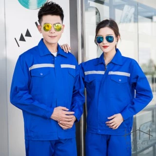 เสื้อช็อปช่าง (ราคาเฉพาะเสื้อ) ใส่ได้ทั้งผู้ชายและผู้หญิง มีแถบสะท้อนแสง