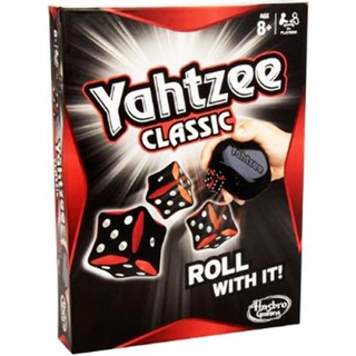 Yahtzee Classic Hasbro เกมกระดานลูกเต๋า ของเล่นสําหรับเด็ก - อายุ 8 ปีขึ้นไป